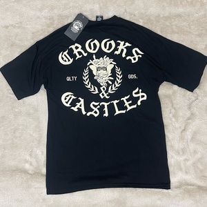 NWT Crooks and Castles T shirt Medium